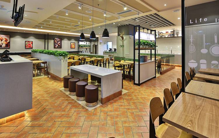 新郑快餐厅装修设计全包式服务可以为您省去那些麻烦