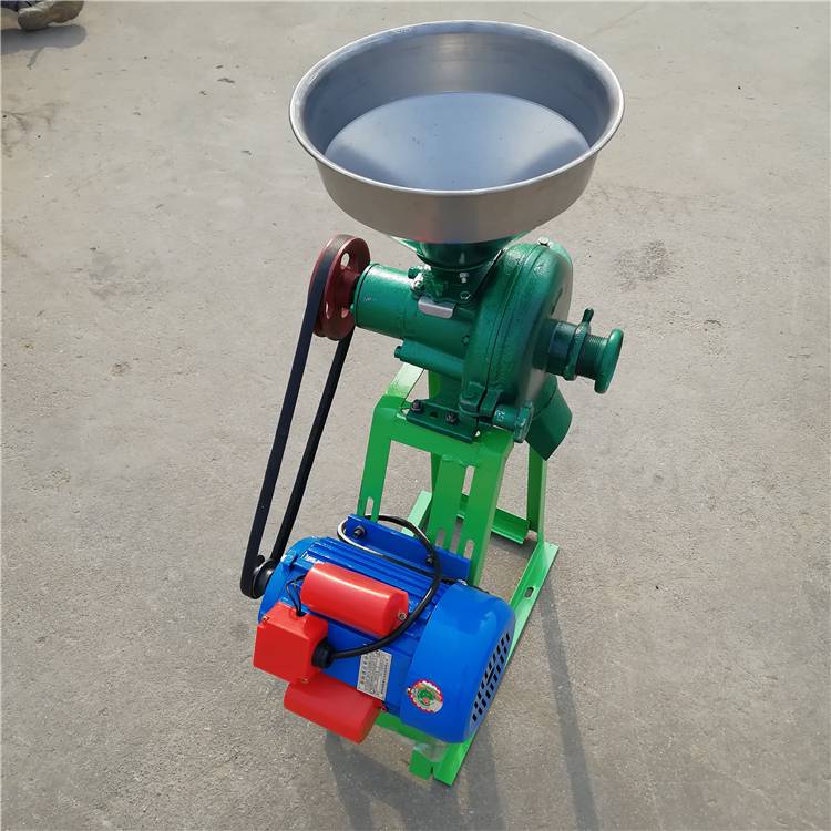 家用小型粮食打糊机多功能摊煎饼磨糊磨浆机260型号磨糊机