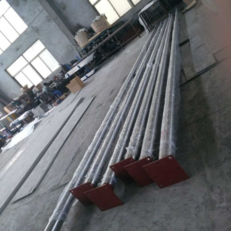 泰鹏 戴南生产304不锈钢奏乐旗杆 广场不锈钢避雷针 13米