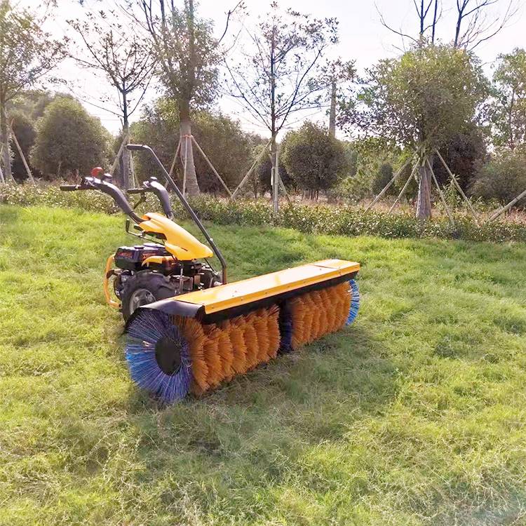 手推式除雪机小型多功能地面燃油扫雪车自走清雪机 视频介绍 中国供应商