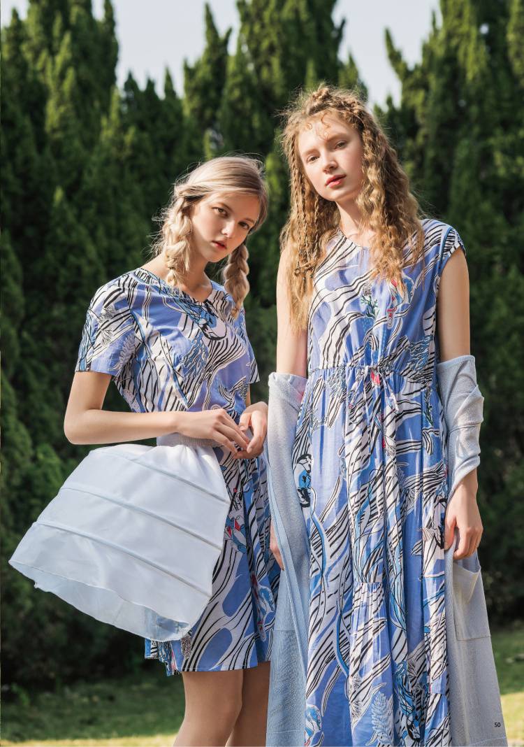 棉麻连衣裙素言sooemm2022夏专柜撤柜女装品牌女装批发走份