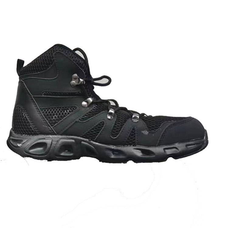 水域救援靴抢险消防水面防护靴高帮橡胶防护靴作业消防员靴合盾