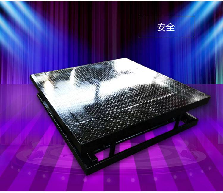 定制小型升降舞台剪叉式液压升降舞台弹簧舞台厂圆形旋转升降舞台