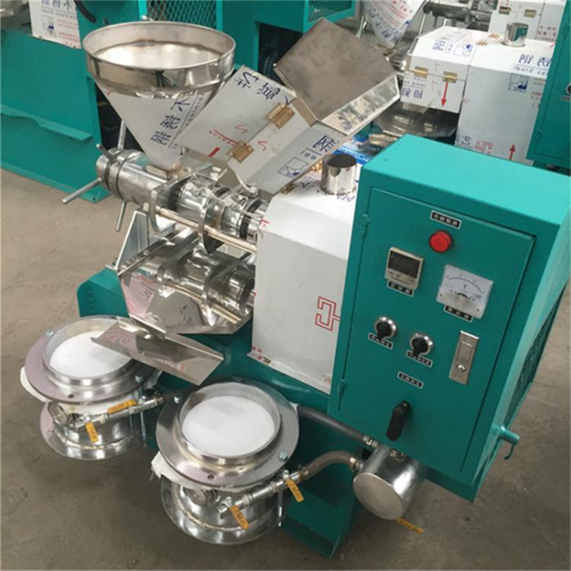 螺旋花生榨油机花生油压榨设备万隆