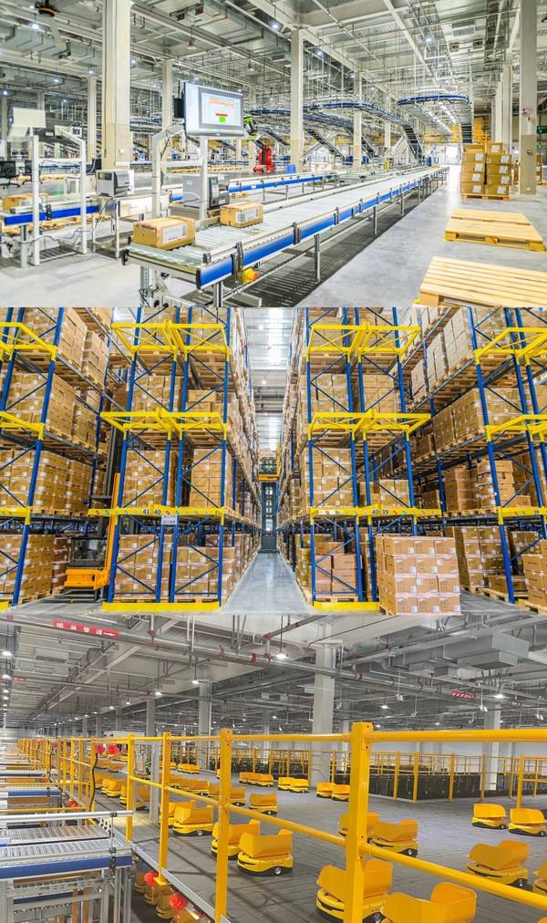 斯凯奇中国物流中心一期内部设施