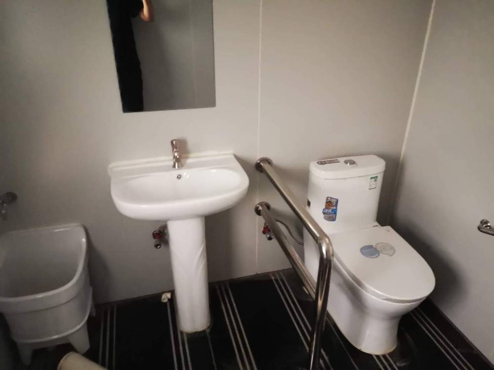 克拉玛依户外移动厕所冲凉一体农村可移动卫生间免水冲式厕所