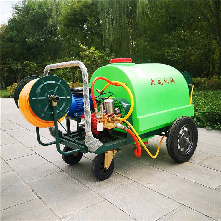 300l汽油推车式消毒机 学校操场防疫喷雾器 园林杀虫四轮打药机