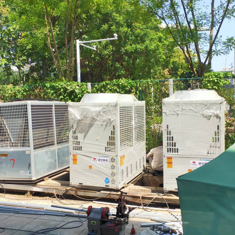 工业烧热水设备 空气能热水工程一体机