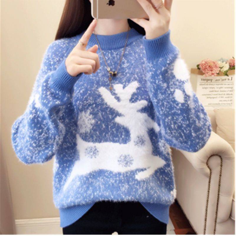 黑龙江鸡西服装批发2元3元5元毛衣 打底女式针织衫地摊货源好卖