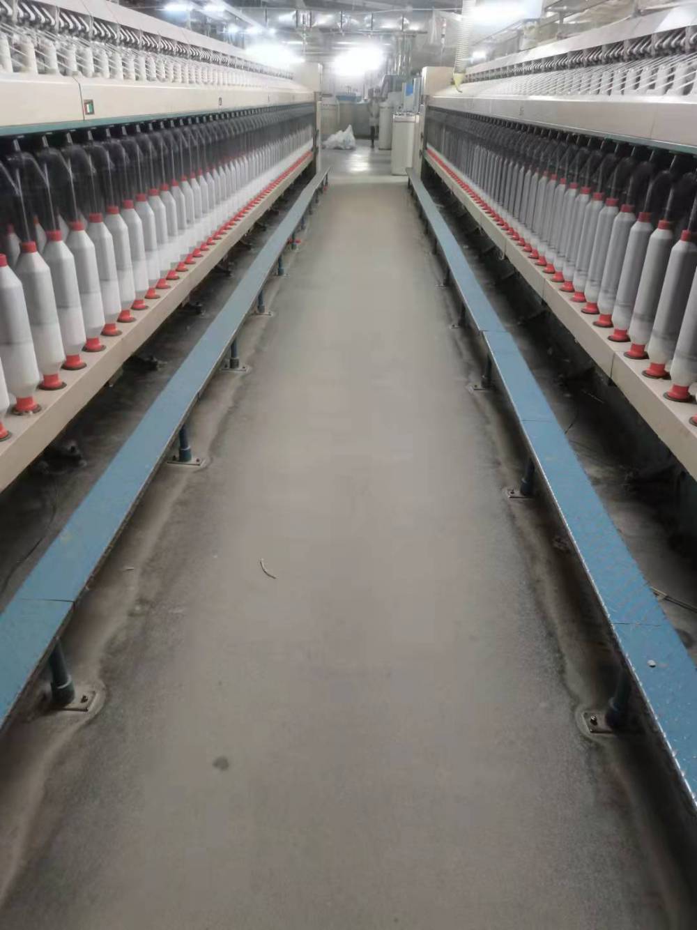 32支大化涤纶纱村田涡流纺纺纱工艺生产