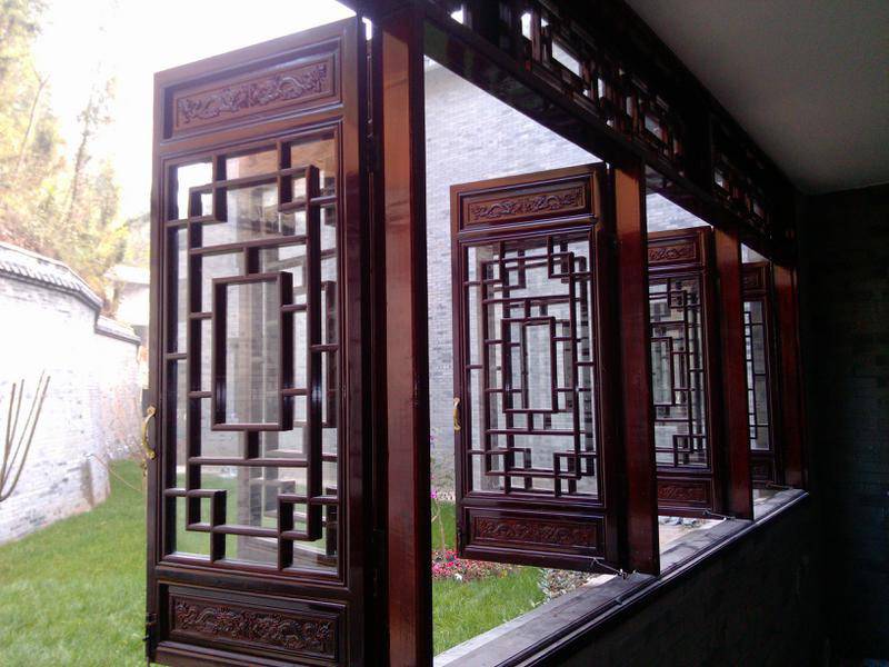 绵阳仿古门窗花格门窗生产厂家优选惠森古建