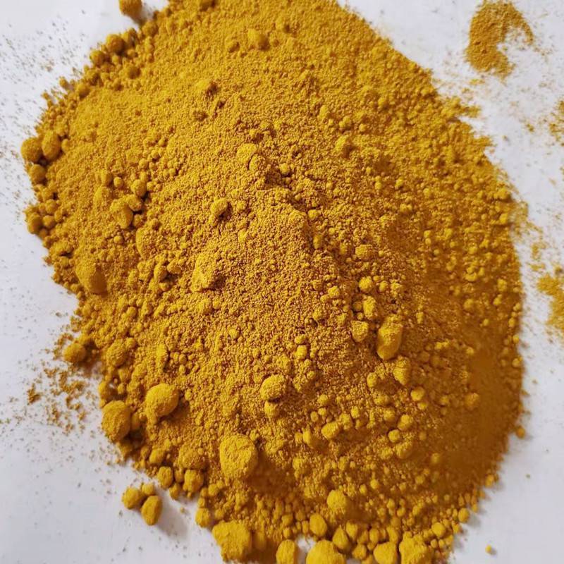 氧化铁黄古建筑上色铁粉