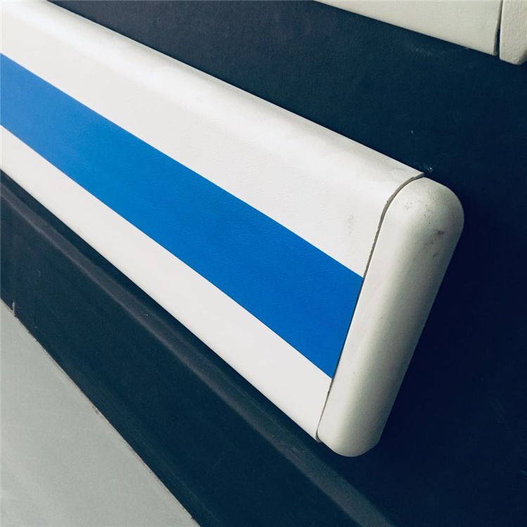 繁昌医院走廊防撞扶手防撞护板pvc防撞条价格采购楼道防护板条