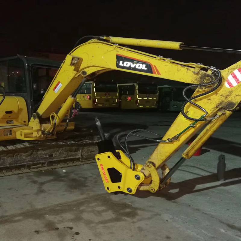 68三角油锤破碎锤挖掘机***打击力大炮锤炮头韩国制造能稳定质量可靠