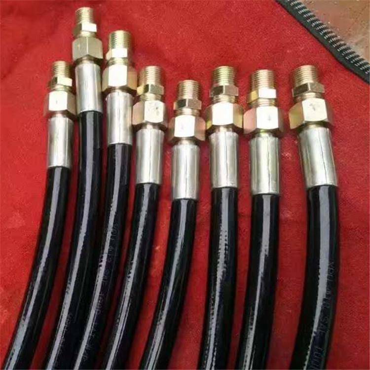 山西晋城市高压胶管总成4层钢线胶管扣压胶管接头