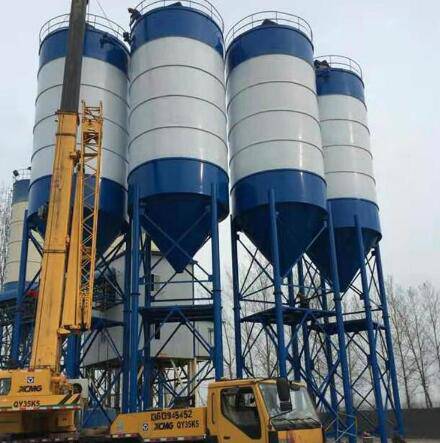 混凝土储存罐大型搅拌站支持定制