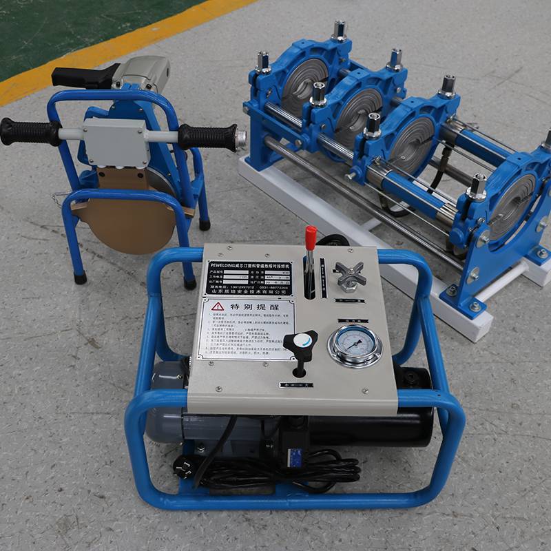 吉林高频热熔焊机自来水管焊机热熔器手摇式热熔机pe对接机