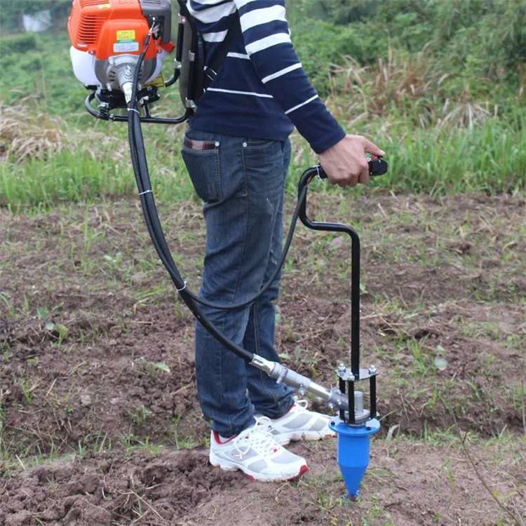 烟田打孔机烤烟种植机各种钻眼头打眼机