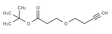 2100306-55-4，Alkyne-ethyl-PEG1-t-Butyl ester