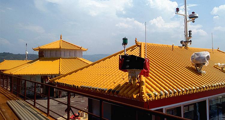 金色琉璃瓦仿古瓦强度高寿命长