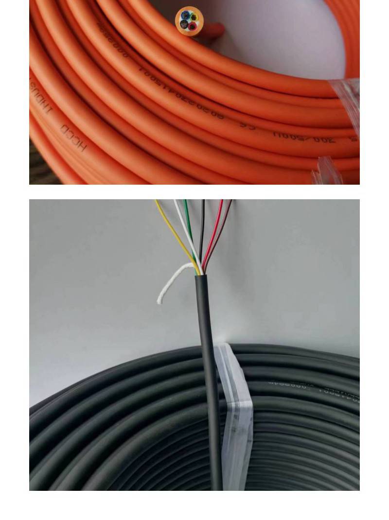 ul高柔双绞屏蔽拖链电缆681014芯2422awg伺服编码器线trvvsp