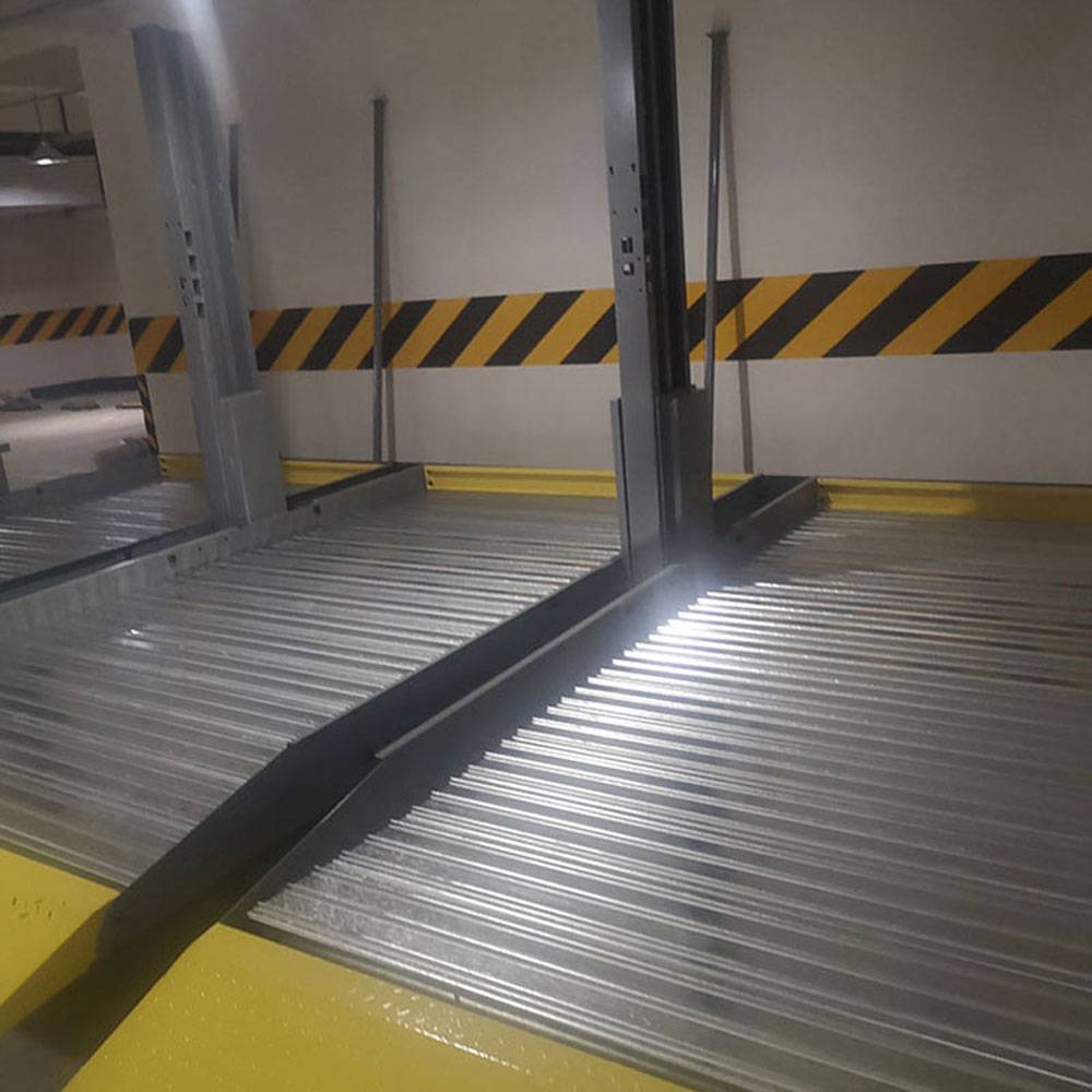 临潭立体车库租赁 地产立体停车设备 升降停车位租用 莱贝双层机械车位租赁出租