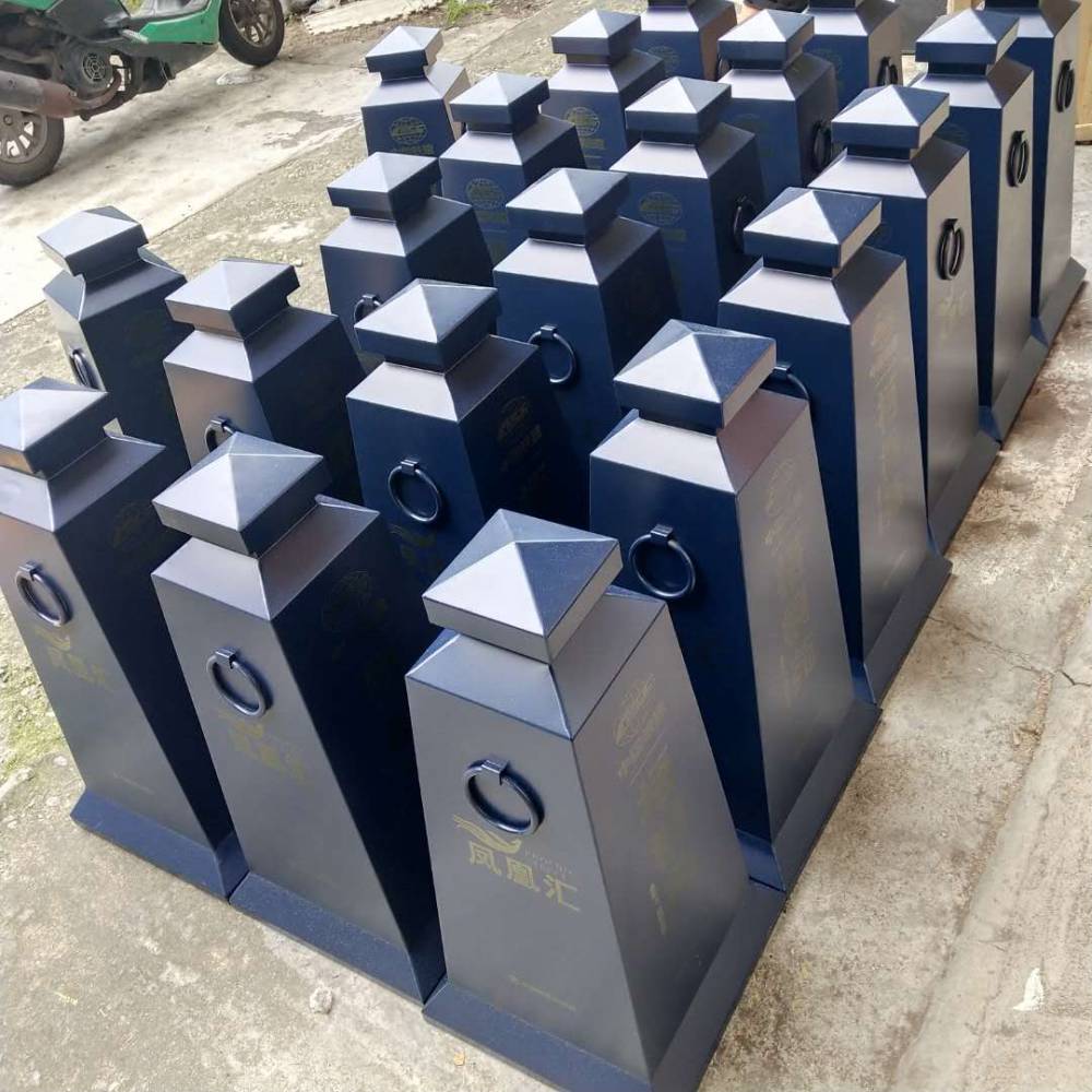 【不锈钢路锥路障雪糕桶道路隔离警示墩占车位立柱物业