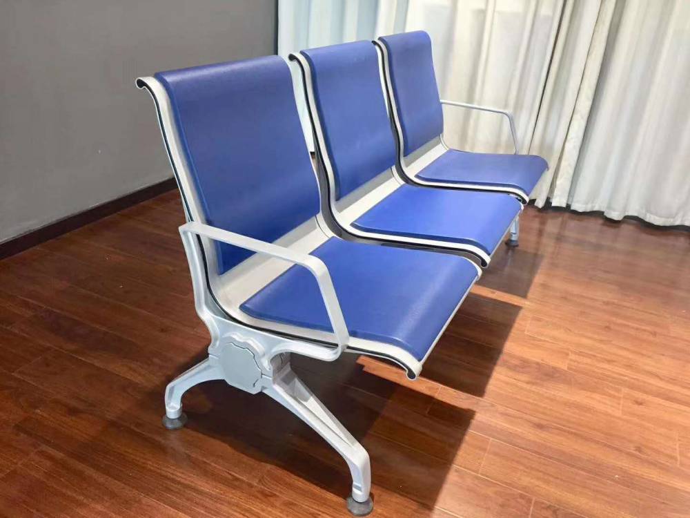 连排椅三人位不锈钢候诊椅公共座椅输液椅医院椅等候椅长椅机场椅