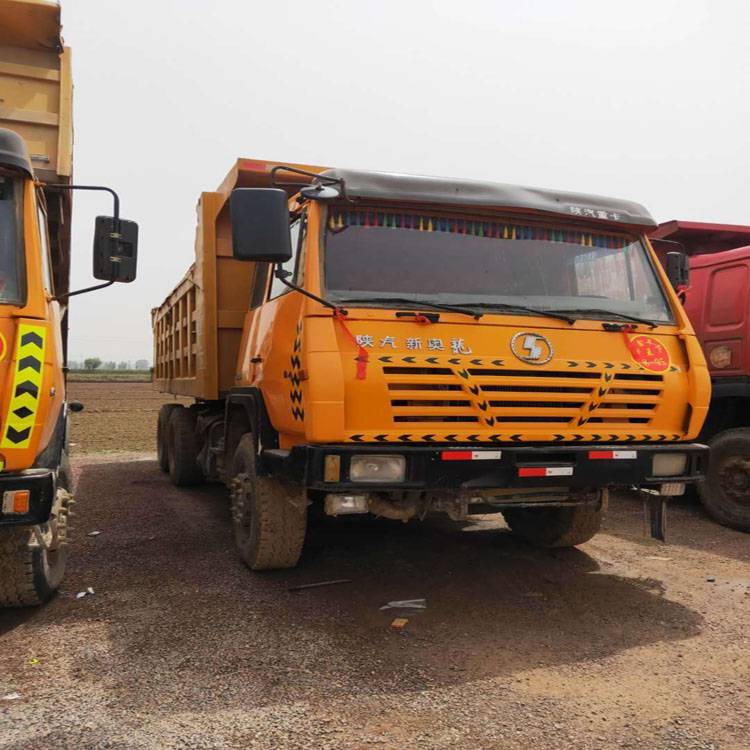 运城稷山县出售多台个人16年陕汽新奥龙工程翻斗自卸车原版车