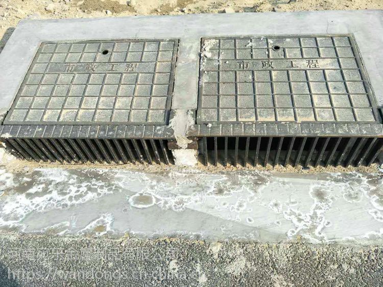 球墨铸铁整体式立箅式雨水口井盖雨水箅子收水口井箅子05s518