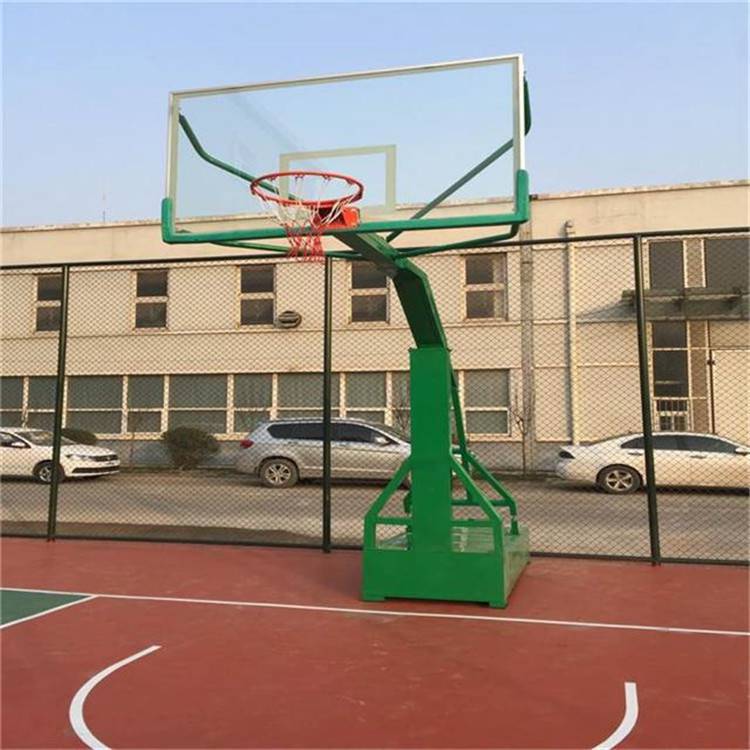 跃羚YL-1227 吊式篮球架 方管固定篮球架子 固定含预埋件
