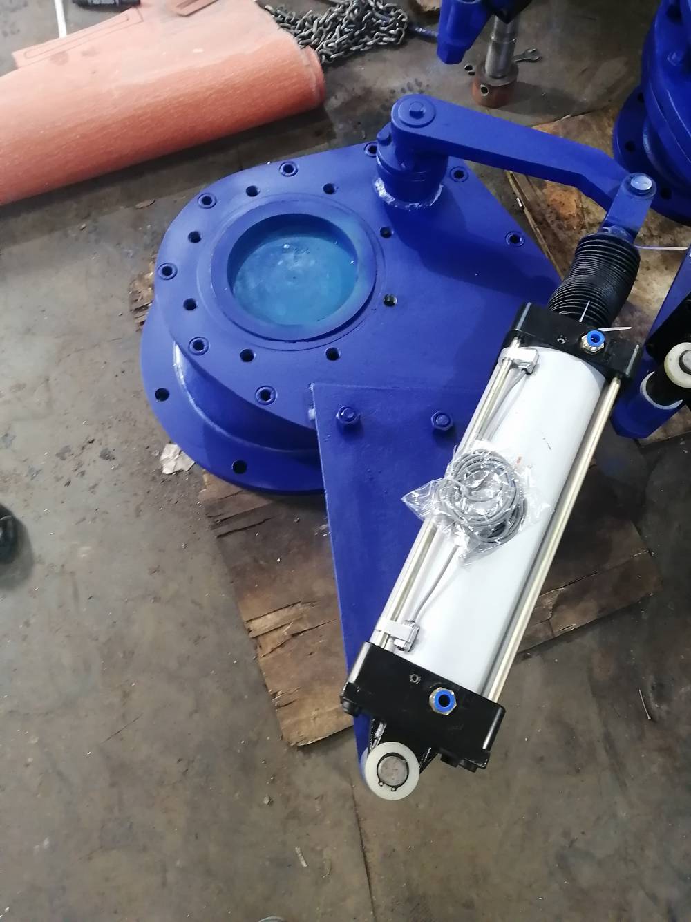 浙江陶瓷摆动阀bz643tc16cbz643tc10c摆动式陶瓷进料阀出料阀dn125