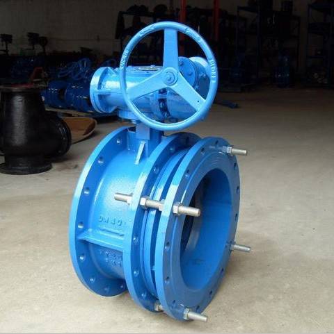 D373H蜗轮对夹式硬密封蝶阀-定制水处理软密封对夹式鸿蝶