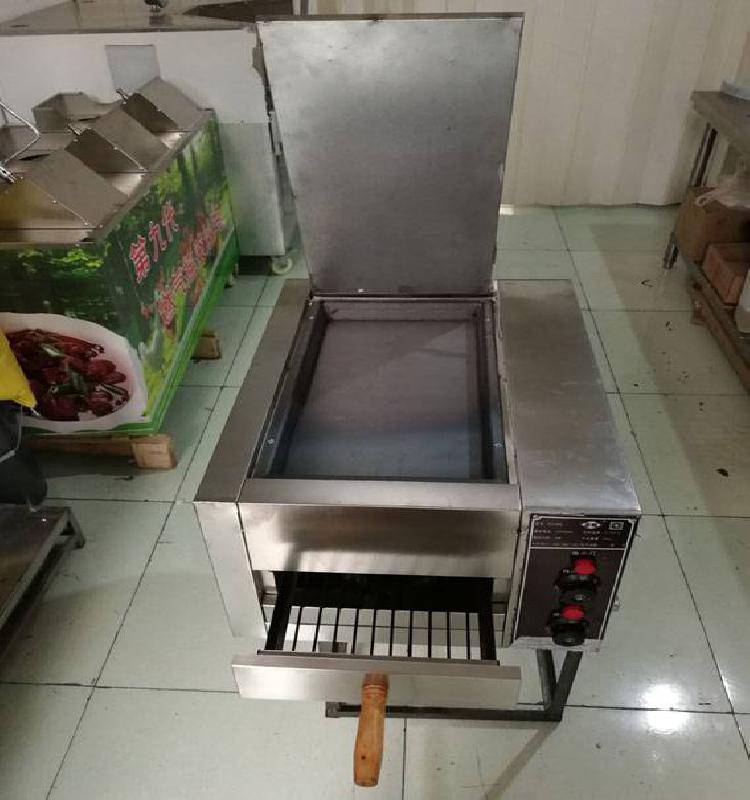 台式款单抽屉上下开关电加热火烧炉油酥烧饼机