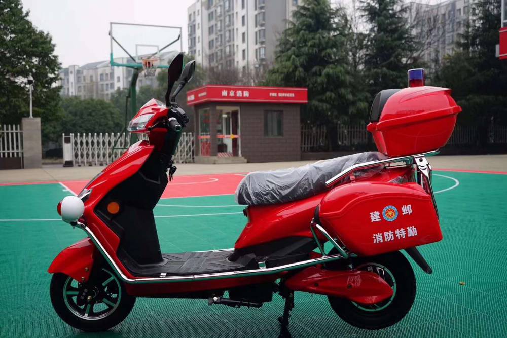 上海电动两轮消防摩托车定制电瓶2轮消防车