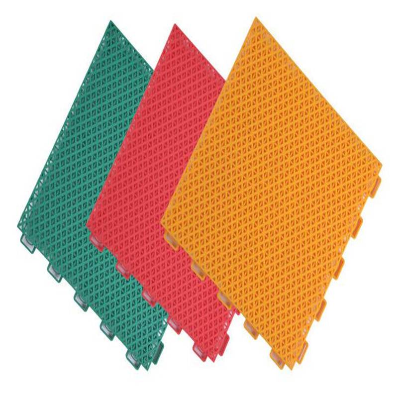 郑州室外篮球场悬浮地板幼儿园防伸缩拼接地板厂直卖