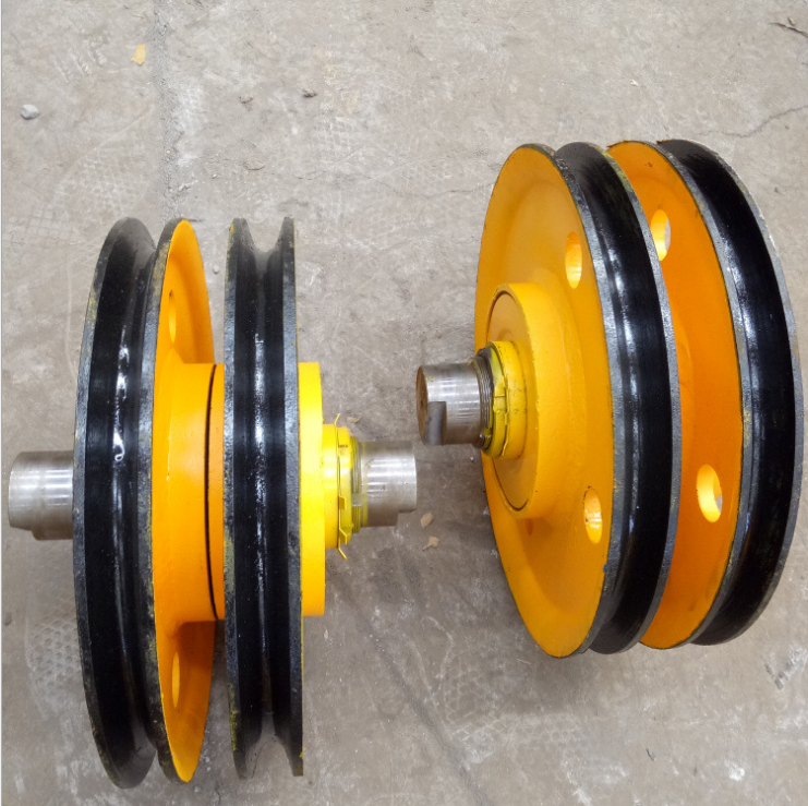 行车起重机滑轮组卷扬机导向轮轮片平衡轮20t滑轮组亚重