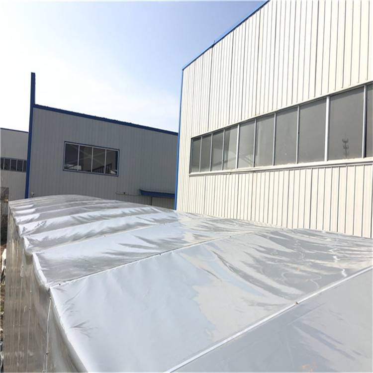 莱州加工推拉雨棚户外停车棚移动伸缩推拉雨棚
