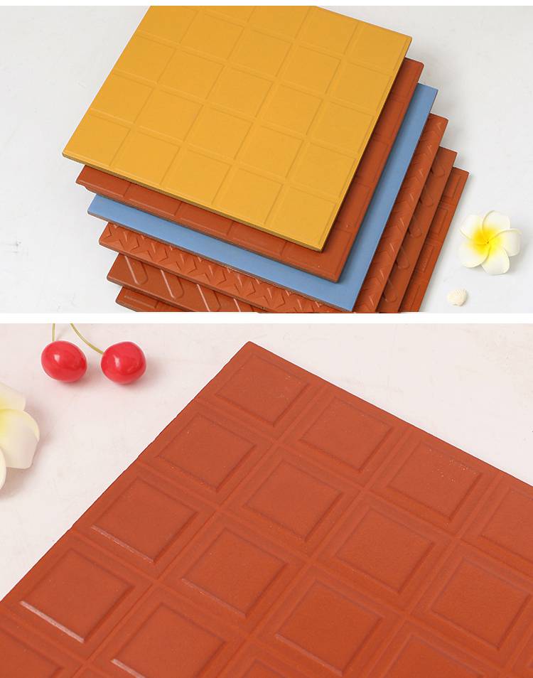 条纹防潮砖红缸砖防滑地砖透水防污厨房广场花园