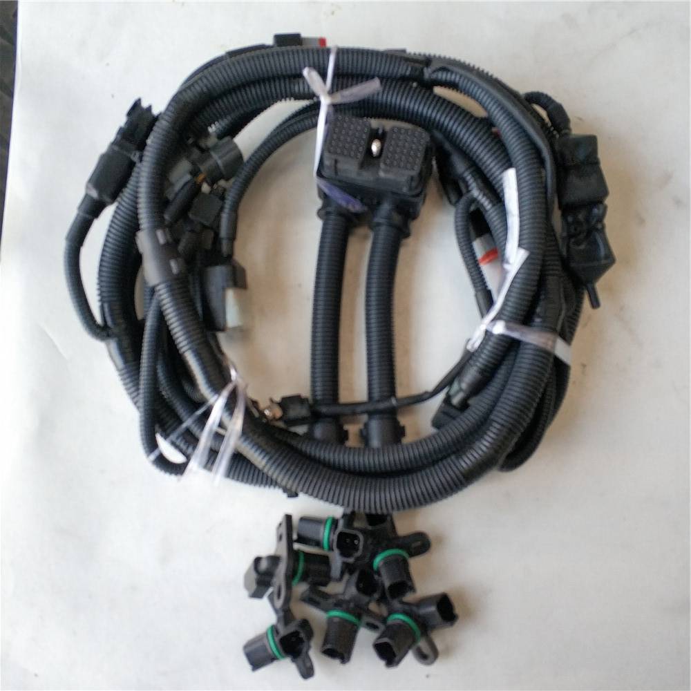 常州康明斯qsm11线束总成现代r485lvs挖掘机发动机线