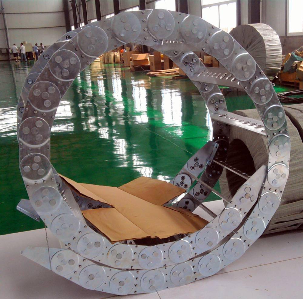 广纳2252355500铁棍套压滤机拖链压滤机6寸链条爬链