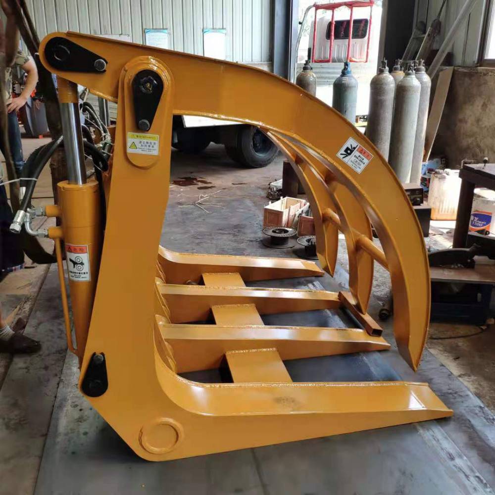 sx三贤供应抓木叉装载机抱夹多功能夹木器废料钳操作简单