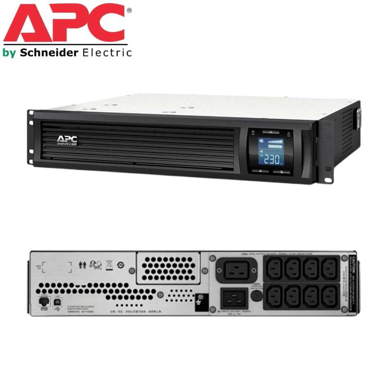 APC SMT2200RMI2U-CH在线互动2200VA1980W机架式UPS电源