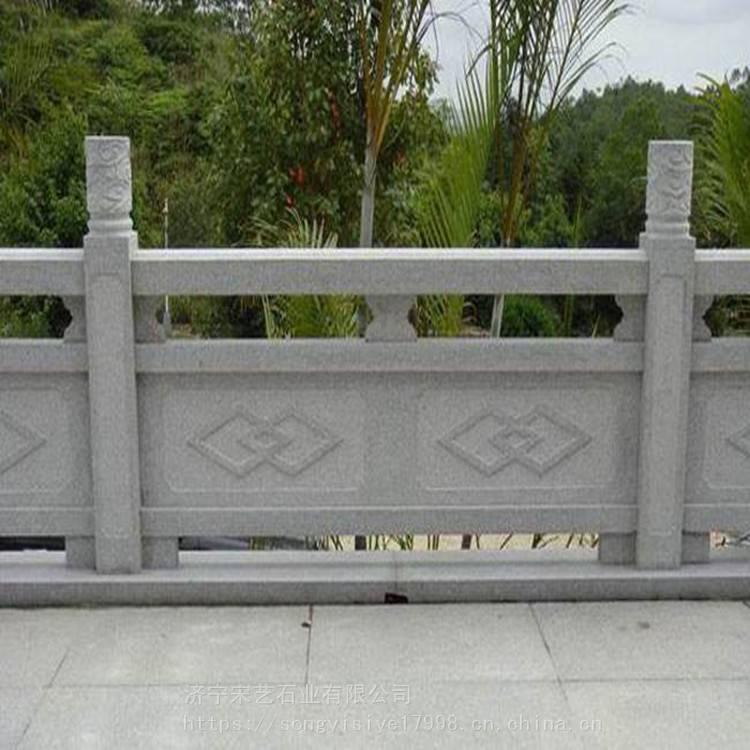 广州石栏杆价格花岗岩河道桥栏杆学校旗台石烂板