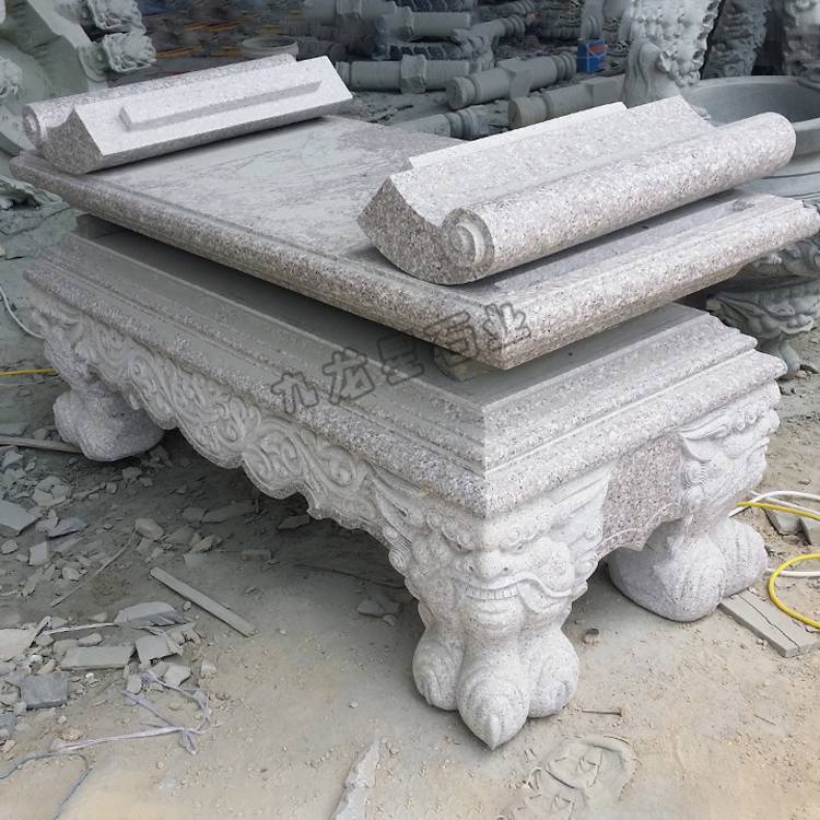 坟上石供桌图大全坟前石头供桌石雕供桌雕刻图片