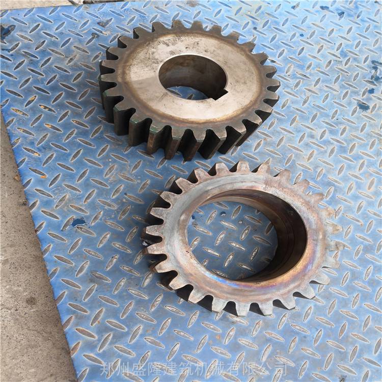 定做js750混凝土搅拌机大齿轮减速机外挂齿轮配件