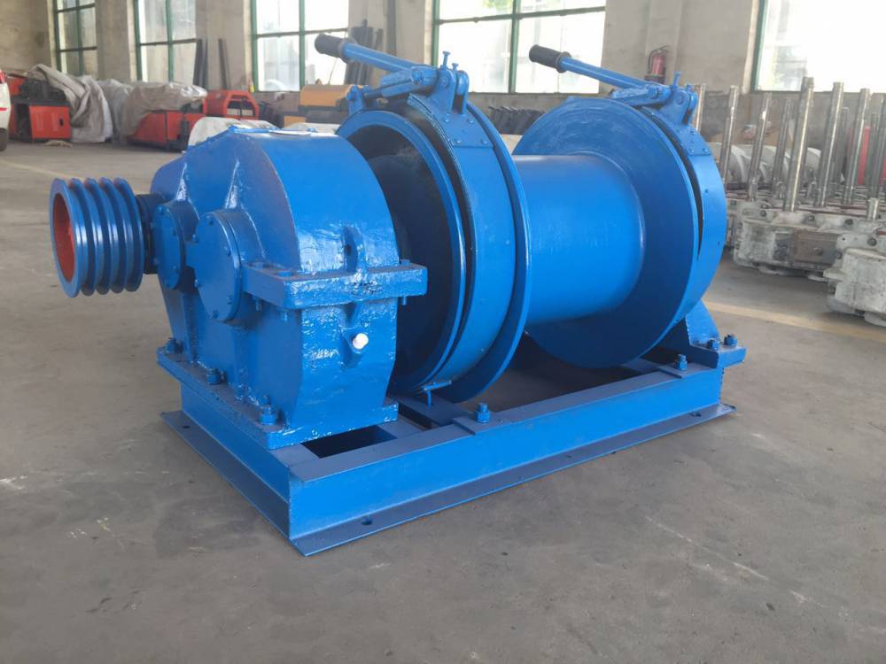云南丽江鑫旺5吨大型手制动结构卷扬机批发