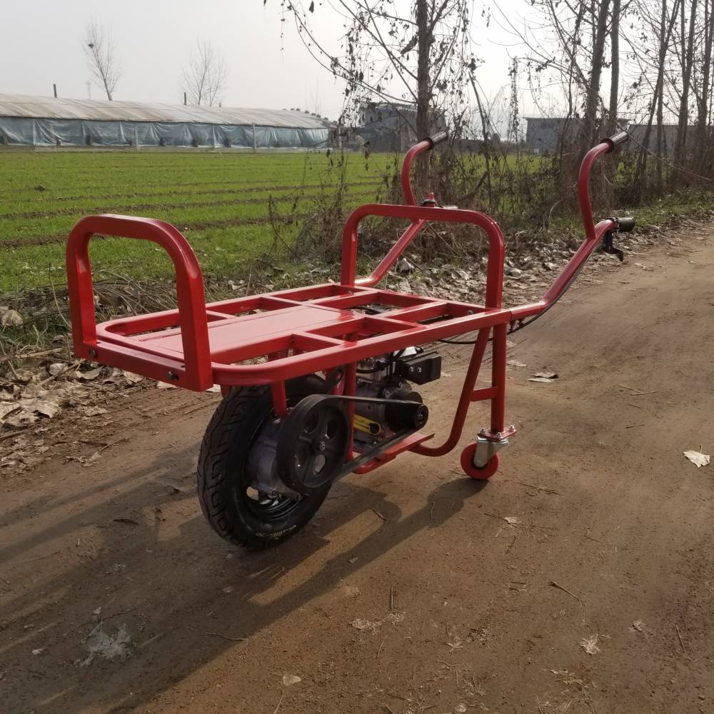 合作销售汽油手推车乡村修便道沙石运输车眉山山地农作物转运车