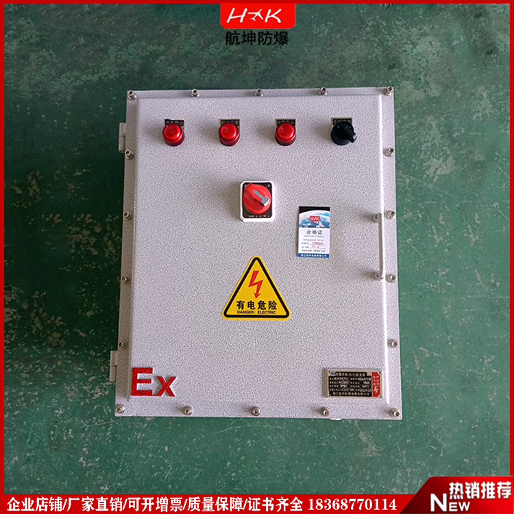 定制铝合金防爆照明配电箱动力箱柜粉尘爆炸气体控制箱防爆按钮箱