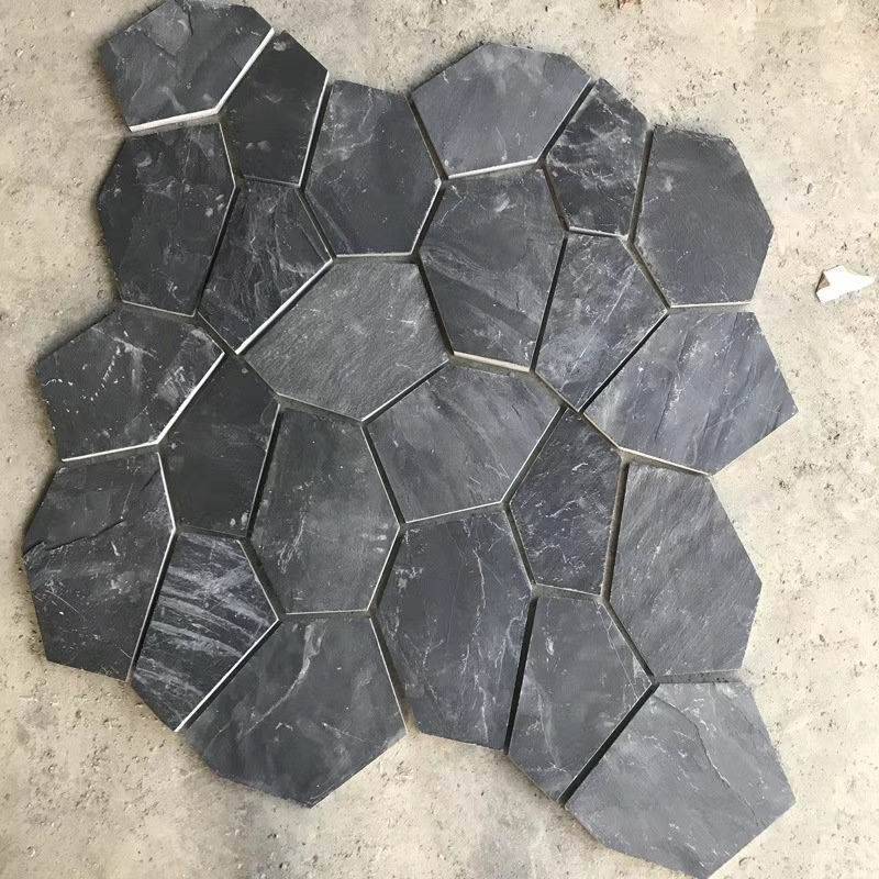 2020***青石板 青灰色板岩 青灰色片岩 外墙片石 铺地片石 尺寸定做